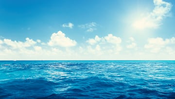 perfect sky and ocean