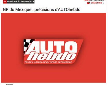 Revista francesa se disculpó tras levantar falsos en contra del GP de México