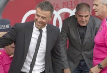 Luis Enrique y Paco Herrera entrenadores