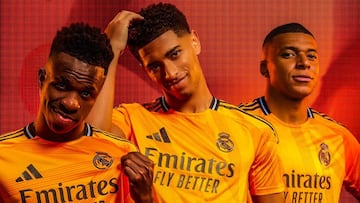 Bellingham y Mbappé, de naranja