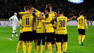 El partido por la fase de grupos de la actual edición de la Champions entre el Borussia Dortmund y el Legia de Varsovia entró a la historia por su abultado marcador. Fue un carnaval ofensivo que terminó 8-4 a favor de los alemanes; es el encuentro con más goles desde la instauración del actual formato, en 1992. Marco Reus fue la gran figura, con un triplete.