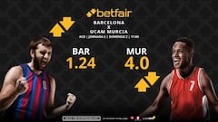 Barça vs. UCAM Murcia: horario, dónde ver, pronósticos y clasificación