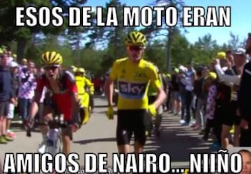 Los mejores memes de la corrida de Chris Froome en el Tour