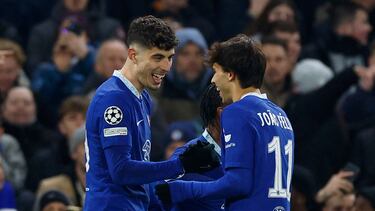 Havertz y João Félix.