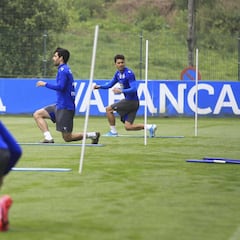 El Deportivo, sin positivos, ya se entrena en Abegondo