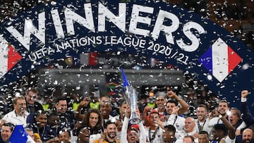 Francia no revalidará la Nations League conquistada el pasado año.