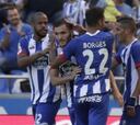 Lucas Pérez, con dos goles, pone al Deportivo en zona europea