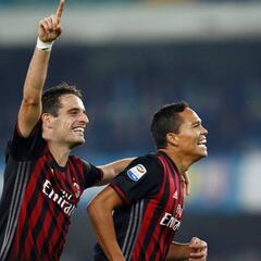 Juventus: "Bacca es el atacante más efectivo de la Serie A"