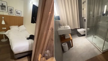 Va a este “zulo” en un hotel de París: la cama al lado del baño sin puerta y ojo al precio