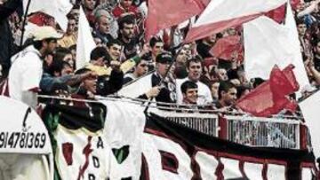 <b>APOYO TOTAL. </b>La afición del Rayo estará masivamente en Benidorm para alentar al equipo de Mel.