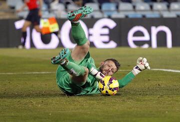 Llegó al Getafe con 33 años ya cumplidos y consiguió debutar en Primera después de una carrera sin mucha suerte.