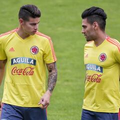 Rueda espera por Falcao y confía en las variantes con James