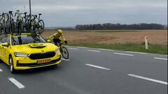 El Visma, sancionado por hacer trampa: expulsión de carrera