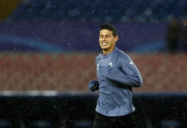 James admits that he plays with greater freedom with Colombia