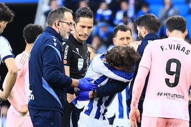 Álvaro Odriozola se rompe el ligamento cruzado