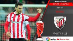 Aduriz, jugador del mes de LaLiga por su gesto ante el Eibar
