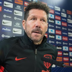 Simeone: "A mí dame el VAR; antes no había mucha justicia"