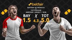 Bayern de Múnich vs. Tottenham Hotspur: horario, dónde ver, estadísticas y pronósticos