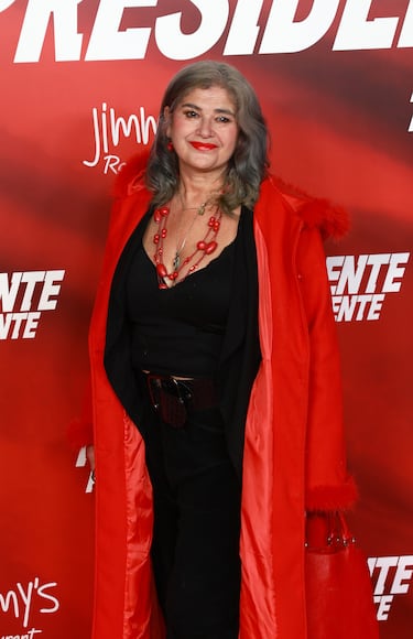 Lucía Etxebarria durante la premier de la película 'Torrente Presidente' en los Cines Callao. 
 
 
 
