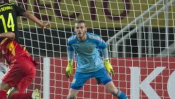 De Gea: "A ver si tengo suerte ahora también en el club"