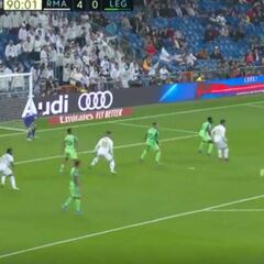 Disfruten del primer gol de Jovic de blanco que prueba lo que es dentro del área