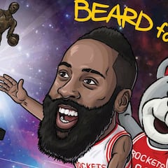 Harden también hace historia: primer 2.000+600+900 en la NBA