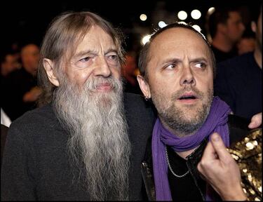 El desconocido vínculo familiar de Lars Ulrich con el deporte