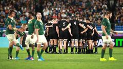 Los All Blacks desarman a Sudáfrica para liderar su grupo