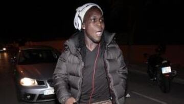 <b>RAPERO. </b>Royston Drenthe, en el Rico Pérez.