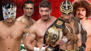 5 latinos que han estado en Wrestlemania