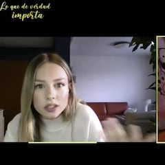 Ester Expósito explicó en La Resistencia cómo surgió su vídeo "perreando"