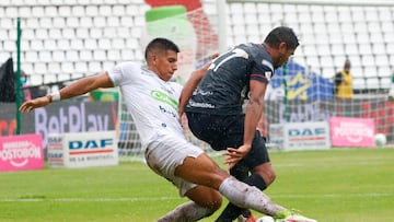 Partido de Liga BetPlay entre Once Caldas y Cortuluá.