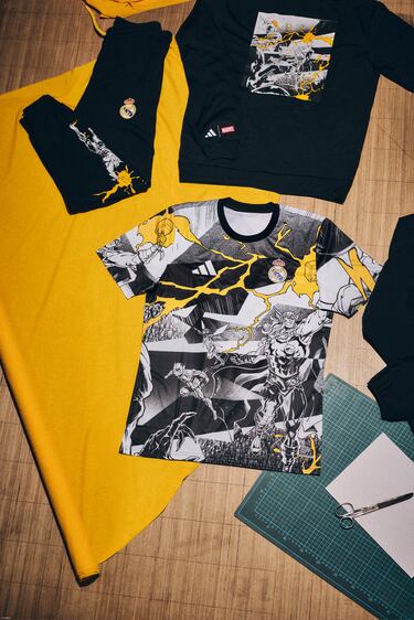 La colección Marvel x Real Madrid. 
