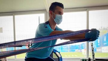 Sébastien Corchia, jugador del Espanyol cedido por el Sevilla.