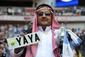 El p&uacute;blico de Wembley. 