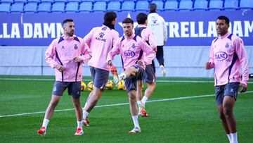 Entrenamiento del Espanyol.