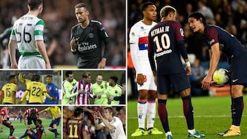 A history of Neymar's battles on the field