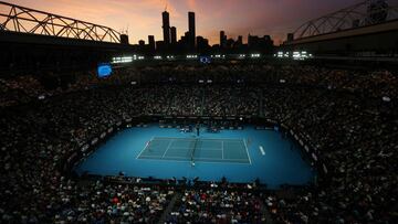 Vista panorámica de la Rod Laver Arena de Melbourne.