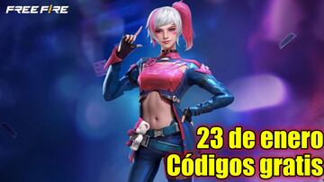 Free Fire | C車digos de hoy lunes 23 de enero de 2023: recompensas gratis