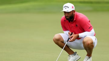 Golf - LIV Golf - Singapore - Sentosa Golf Club, Singapore - March 14, 2026 Legion XIII's John Rahm in action REUTERS/Edgar Su