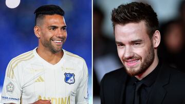 El controvertido post de Falcao por la muerte de Liam Payne