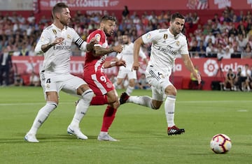 Sergio Ramos, Portu y Nacho.