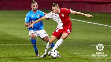 Girona 2 - Logroñés 0: resumen, goles y resultado