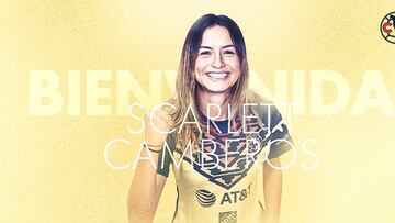 Scarlett Cambrero fue anunciada como nueva jugadora del Am&eacute;rica