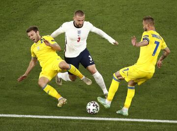 Luke Shaw y Yarmolenko.