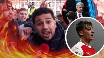 Los fans del Arsenal arden: ??zil y Wenger, son una verg¨¹enza!
