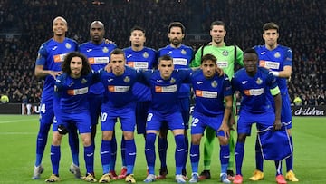 Posible alineación del Getafe hoy contra el Inter en la Europa League