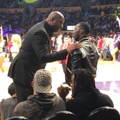 Magic y el agente de LeBron: la imagen del morbo en L.A.