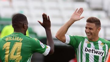 Carvalho y Joaqu&iacute;n, dos de los integrantes del Betis de la 18/19.