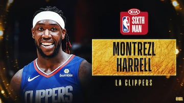 Montrezl Harrell, Sexto Hombre del Año en la NBA